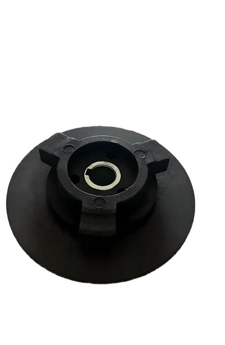 Flange of brush motor for floor scrubber