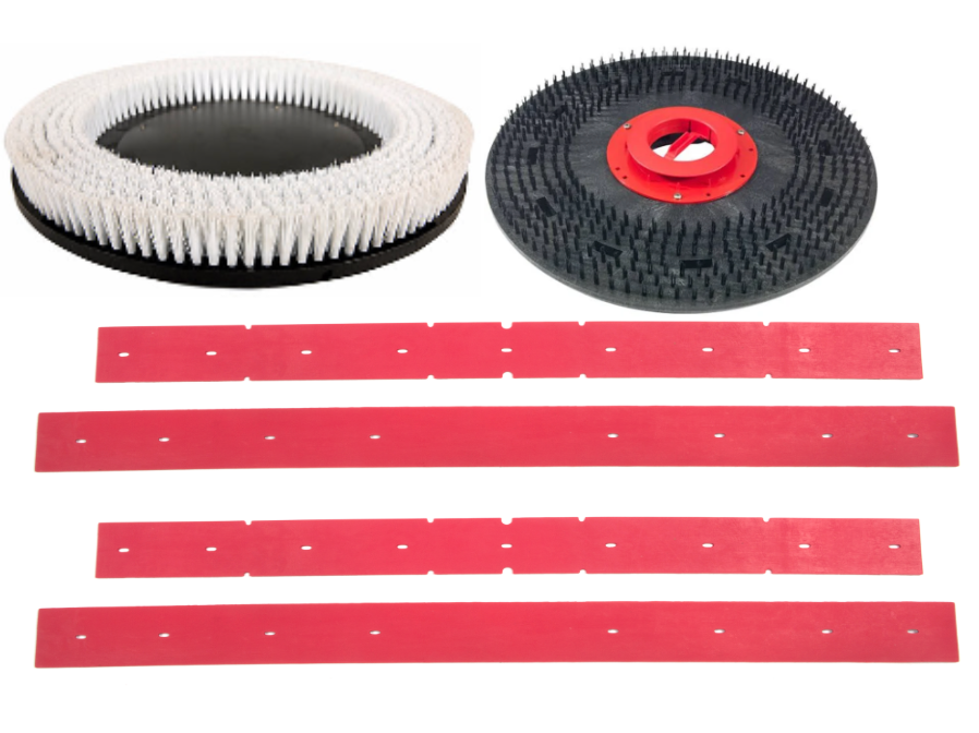 Floor Scrubber 6 Mo Accessory Bundle with Brush and Needle Holder