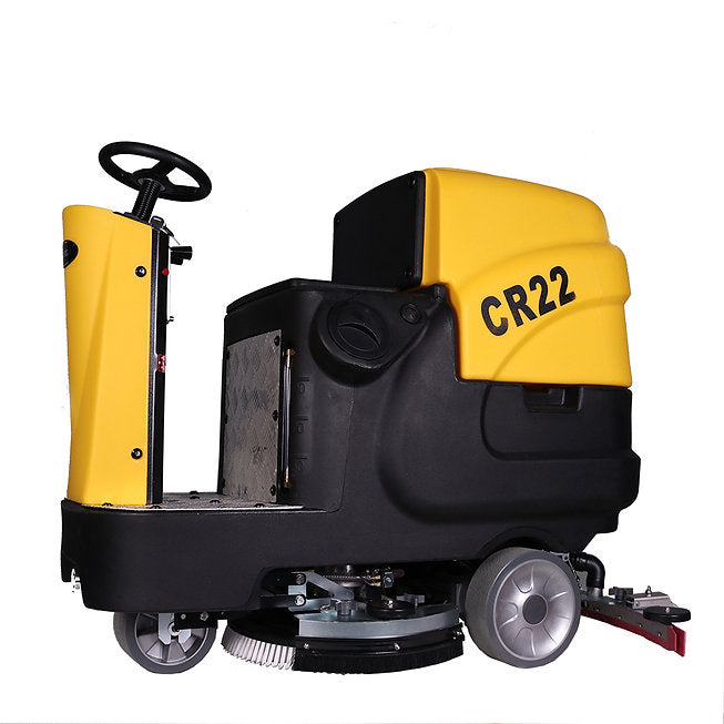 Official refurbished Ride-On Floor Scrubber CR22, Big Tank Less Trips and Effort