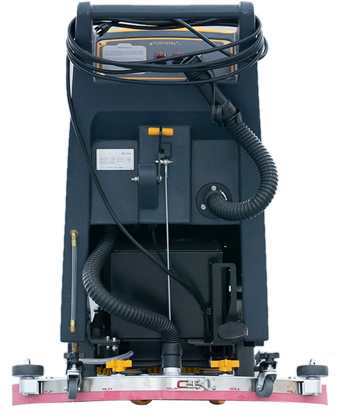 18" 15 Gal Corded Auto Floor Scrubber with a Complete Set of Parts, BTC18AC