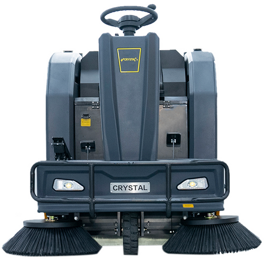 53" Ride-On Floor Sweeper, 32 Gal 48V 4*100Ah, CSR53