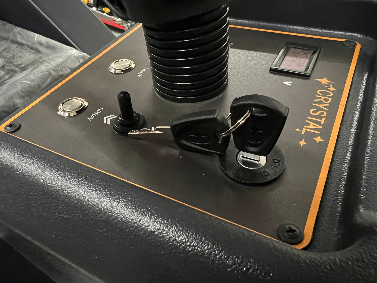 Used 49" Ride-On Floor Sweeper, 21Gal 48V 4*67Ah, CSR49