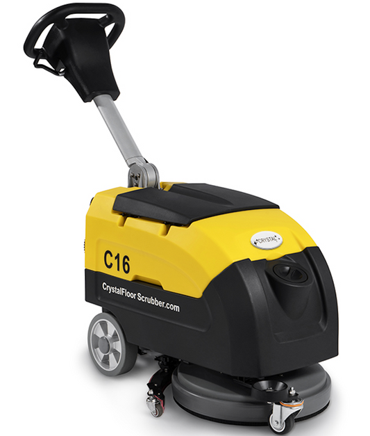 Battery Floor Scrubber C16, 16" Cleaning Path