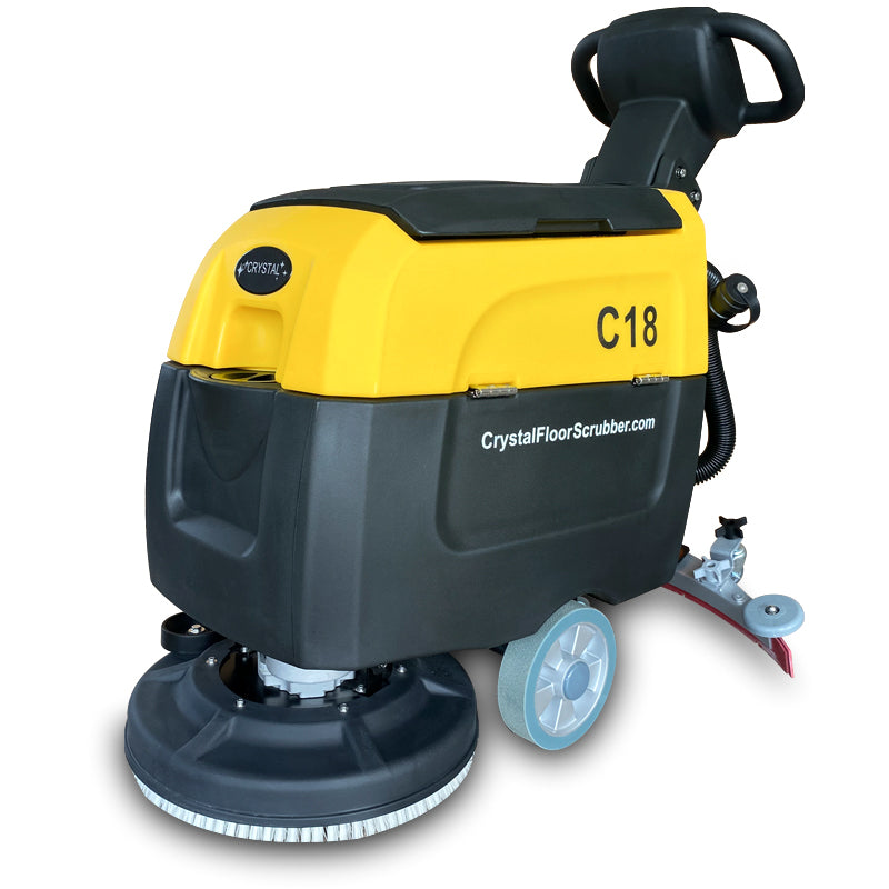 Official refurbished Battery Powered Floor Scrubber with a Complete Set of Parts, C18