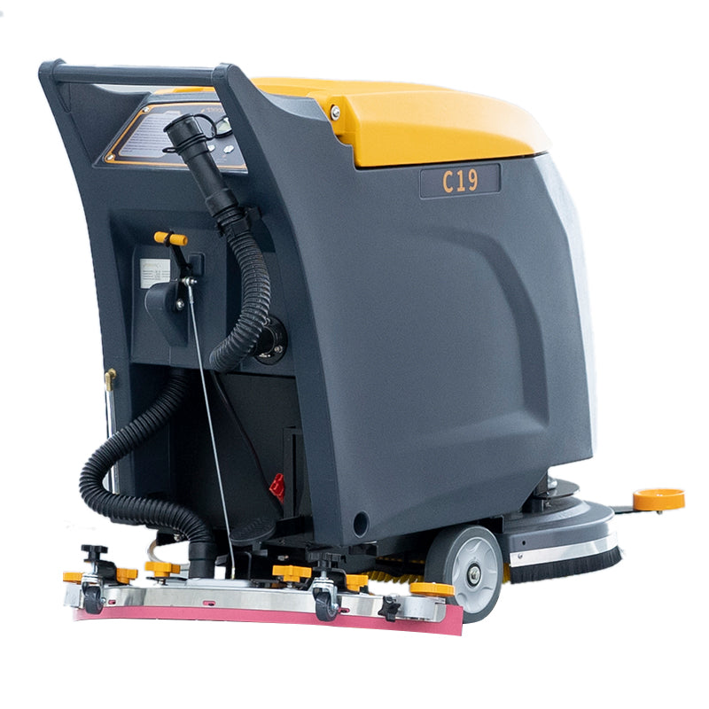 30 Gal Ride-On Floor Scrubber BTCR22, Big Tank Less Trips and