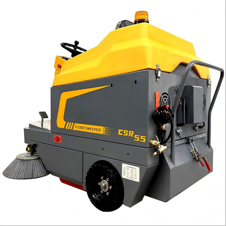 CSR55 55" Lithium Ride-On Vacuum Sweeper – 105,486 sq ft/h Efficiency