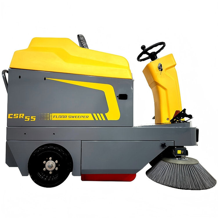 CSR55 55" Lithium Ride-On Vacuum Sweeper – 105,486 sq ft/h Efficiency