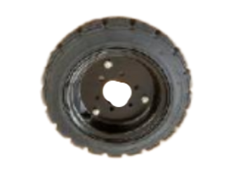 Big wheel for floor sweeper(bearing wheel)