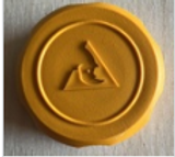 Drain clean water cap for floor scrubber