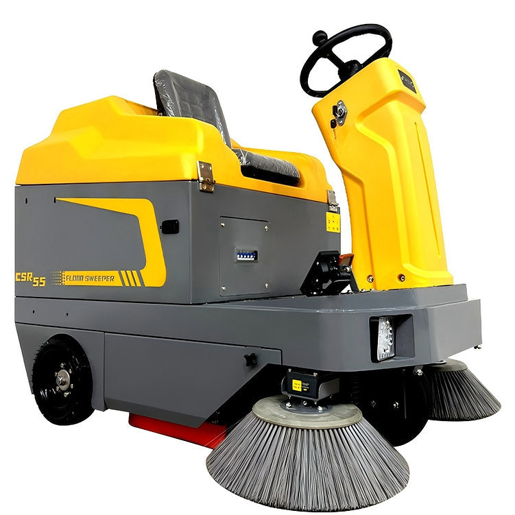 CSR55 55" Lithium Ride-On Vacuum Sweeper – 105,486 sq ft/h Efficiency