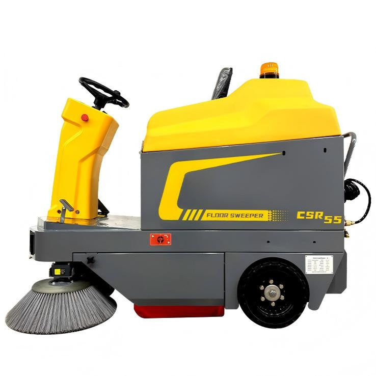 CSR55 55" Lithium Ride-On Vacuum Sweeper – 105,486 sq ft/h Efficiency
