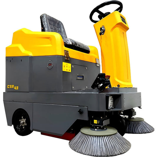 CSR43 43" Lithium Ride-On Vacuum Sweeper – 71,042 sq ft/h Efficiency