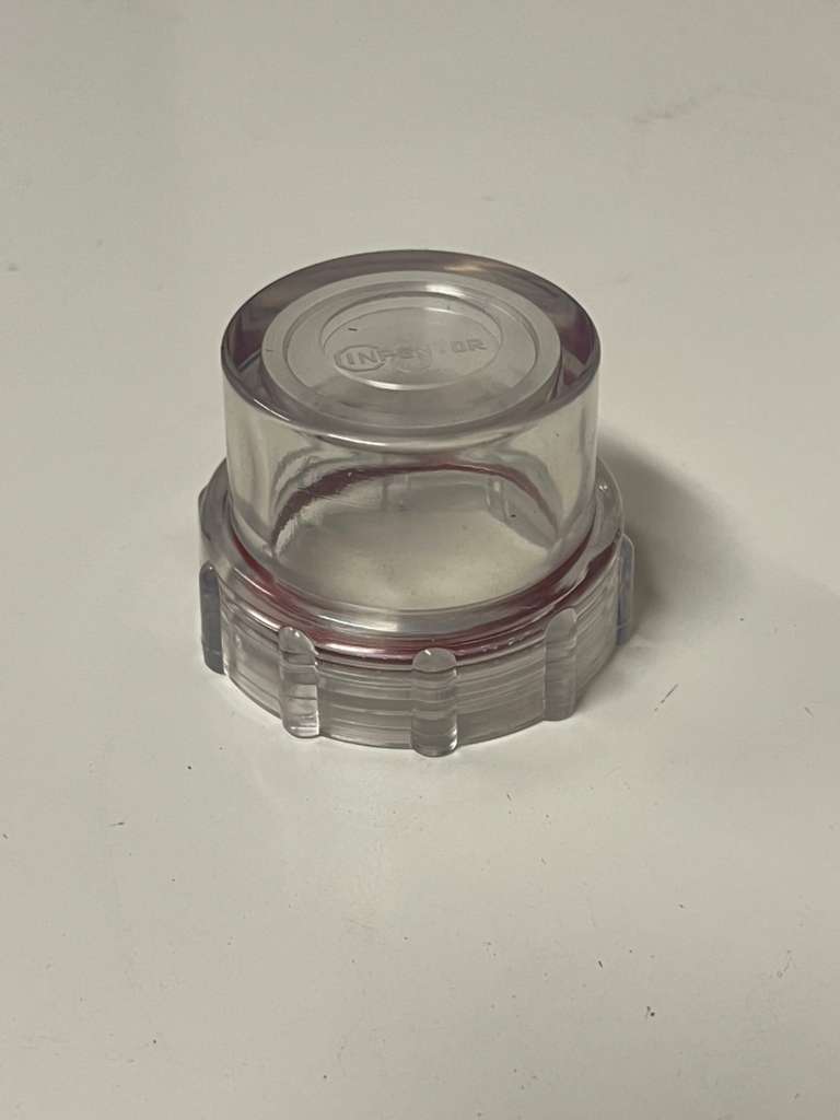 Water Filter cap for floor scrubber