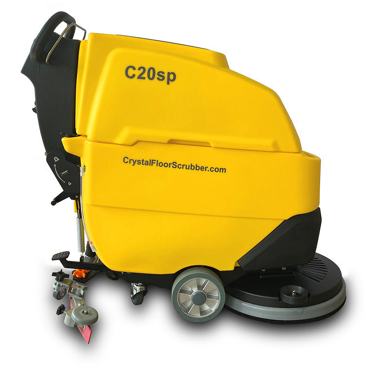 Happy Combo B: C20SP Floor Scrubber + Sweeper+“Rubber + Defoam + Cleaner Kit”