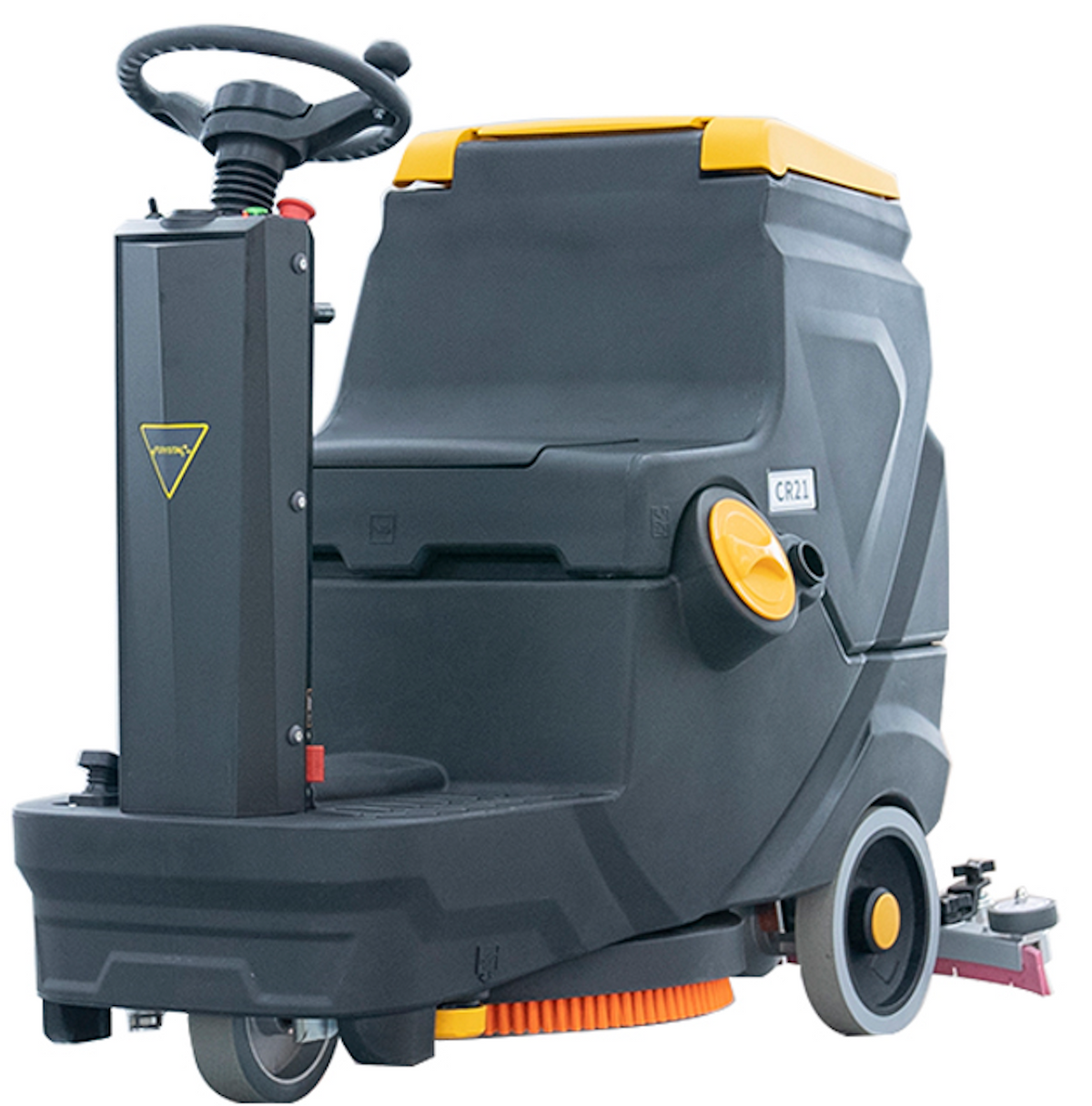 United Rental Scrubber Rideon Ride-On Floor Scrubber CR21 with a Complete Set of Parts – Floor ...