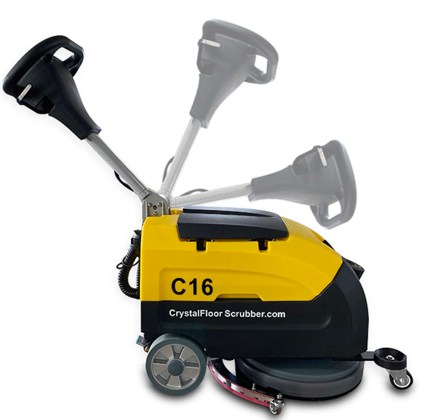 Battery Floor Scrubber C16, 16" Cleaning Path