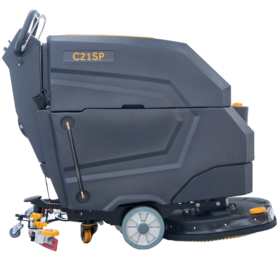 Happy Combo: C21SP Floor Scrubber + Floor Sweeper + 6 Mo Accessories