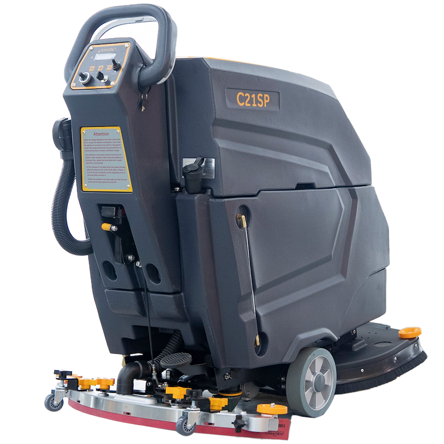 Happy Combo: C21SP Floor Scrubber + Floor Sweeper + 6 Mo Accessories