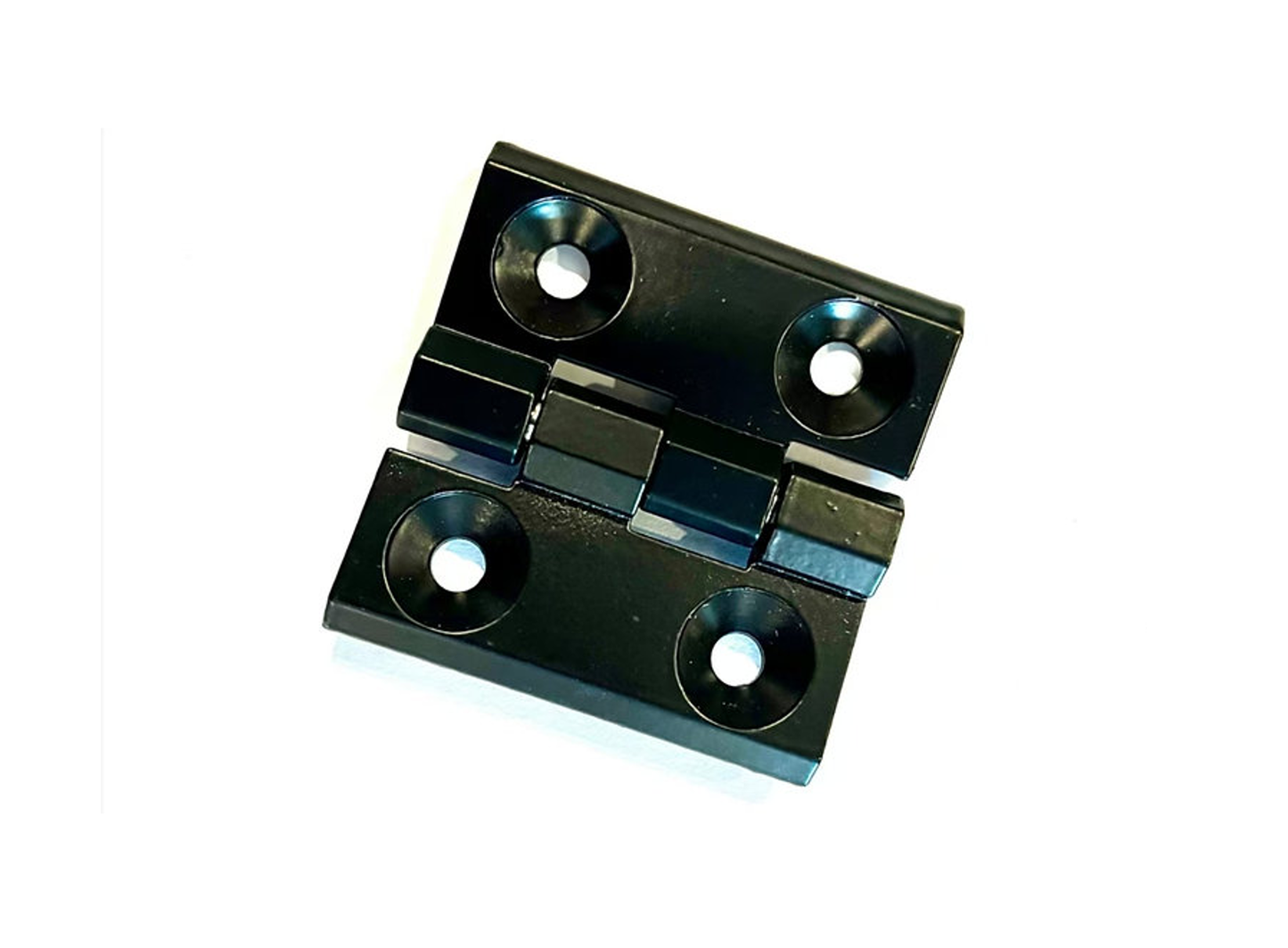 Hinge for floor scrubber