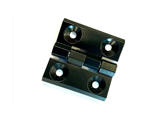 Hinge for floor scrubber