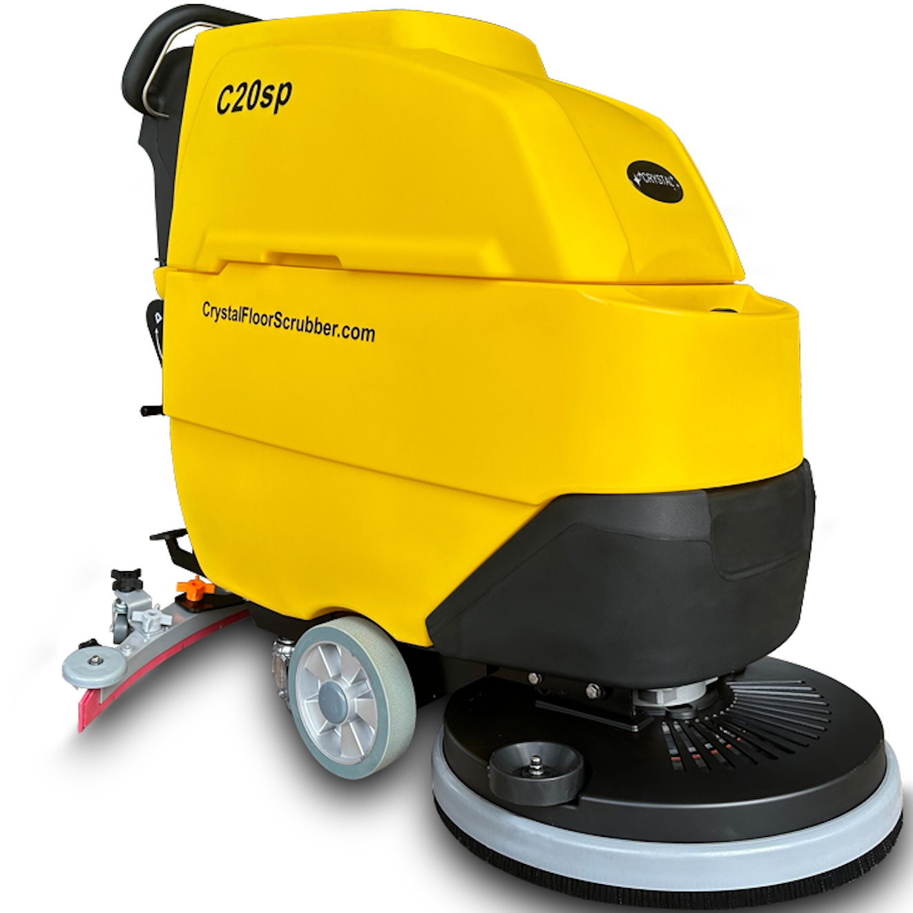 Self-Propelled Floor Scrubber with a Complete Set of Parts, C20SP