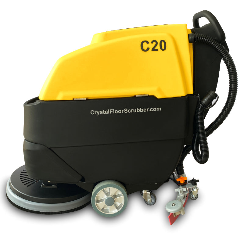 Battery Powered Floor Scrubber with a Complete Set of Parts, C20