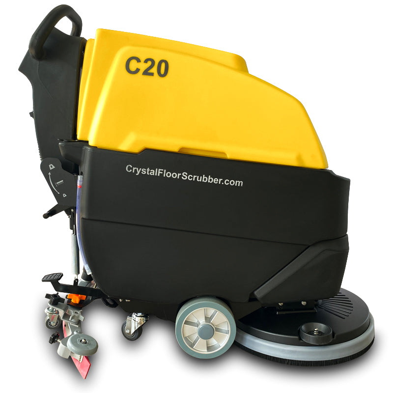 Battery Powered Floor Scrubber with a Complete Set of Parts, C20