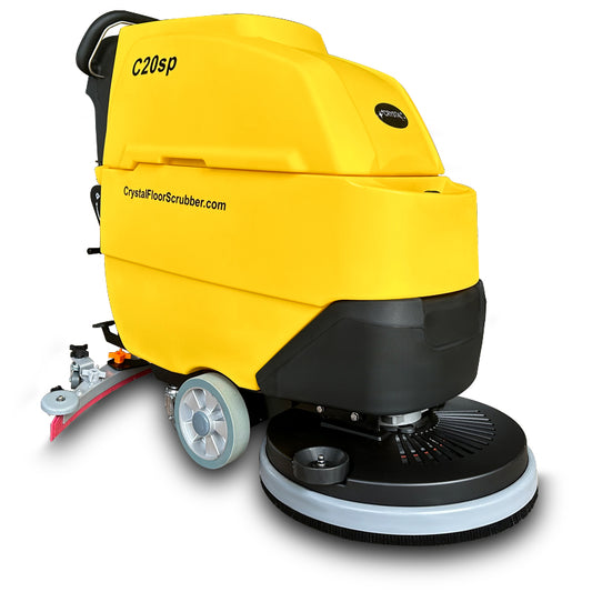 Self-Propelled Floor Scrubber with a Complete Set of Parts, C20SP