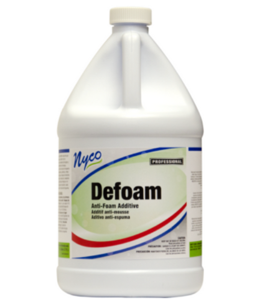 Defoam for floor scrubber
