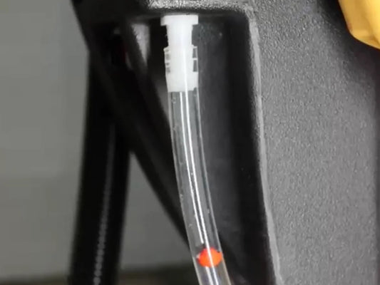 Water level tube with connector
