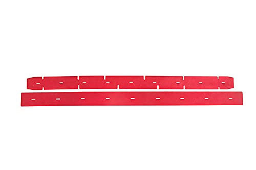 Rubber for Floor Scrubber Squeegee (A set of 2 piece)